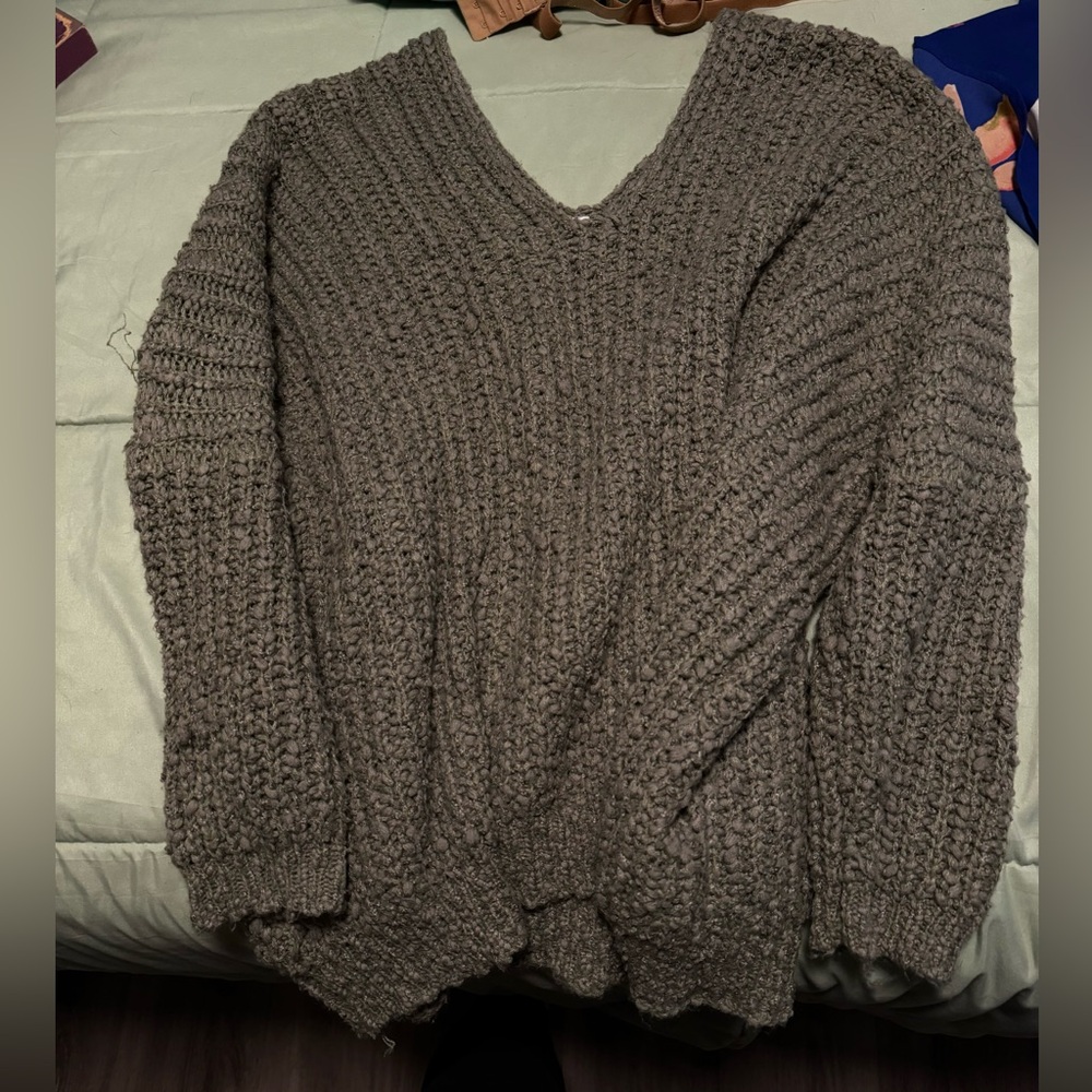 Green sweater